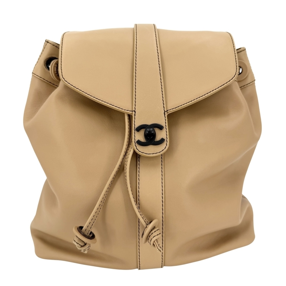 Chanel Vintage CC Turnlock Leather Medium